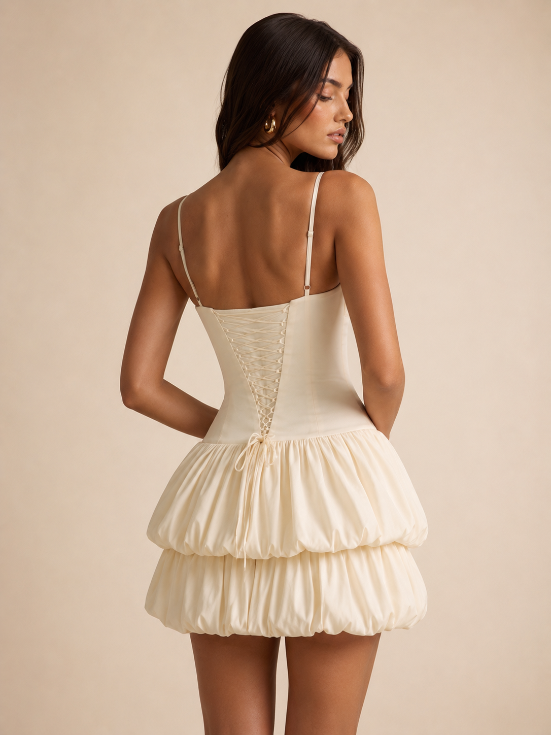 Ivory Belle Corset Mini Dress 2
