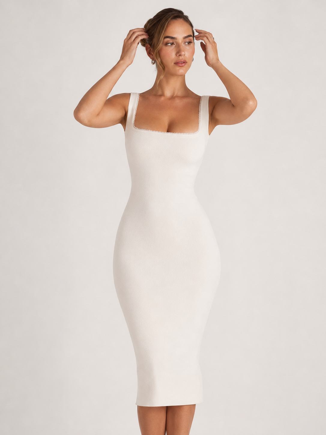 Bordeaux Grace Open-Back Maxi Dress 1